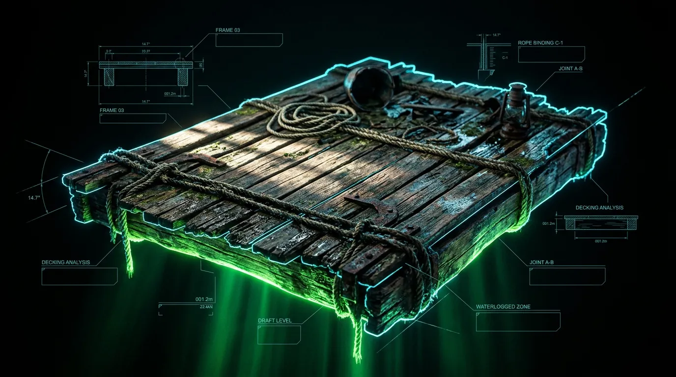 Solution de la quête le radeau ivre