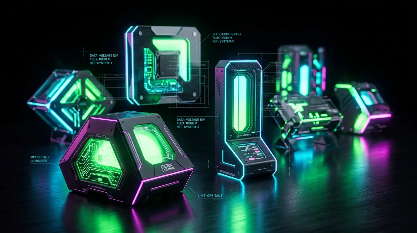 Lampes geek : découvrez notre sélection de luminaires geek design LED