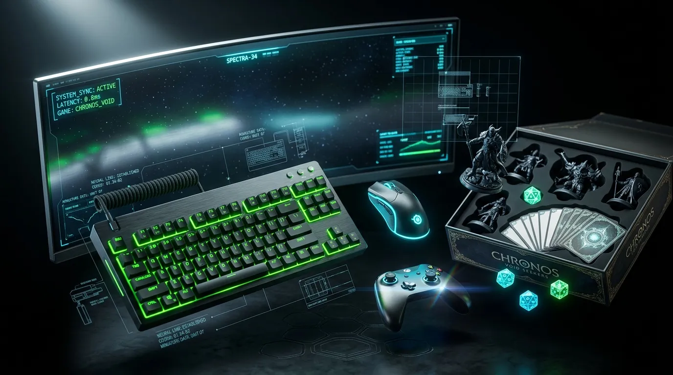 Jeux vidéo & gaming en ligne : actualité, jeux de plateau et collection de joueur