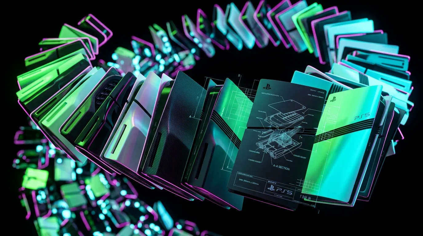 Coques et façades pour console PS5