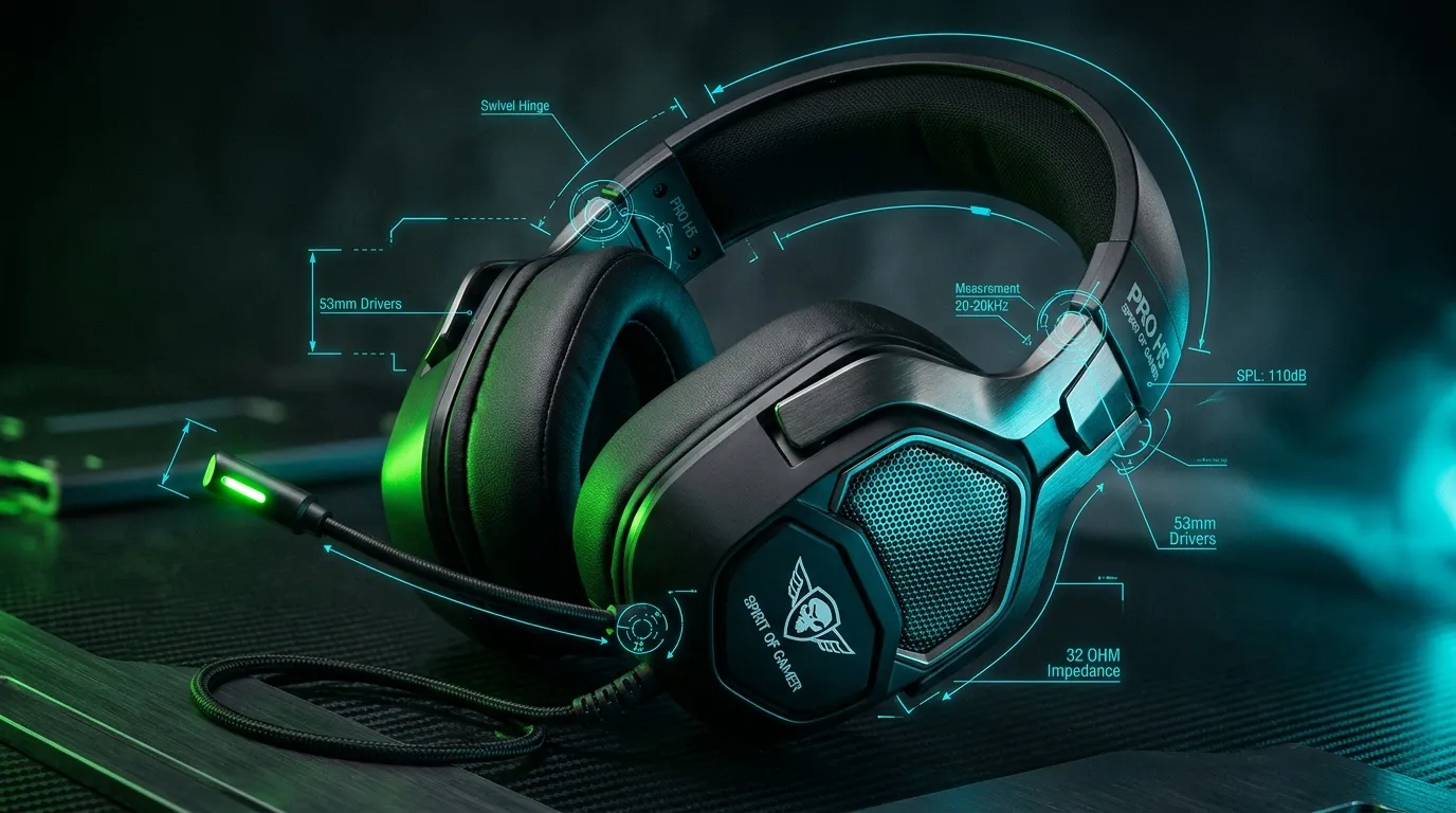 Casque gaming Spirit of Gamer Pro H5