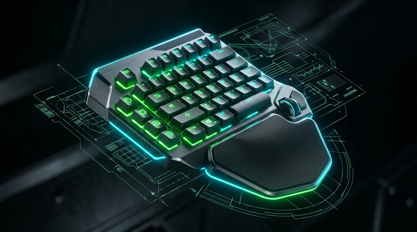 Clavier gamer une main : le meilleur clavier gaming à une main