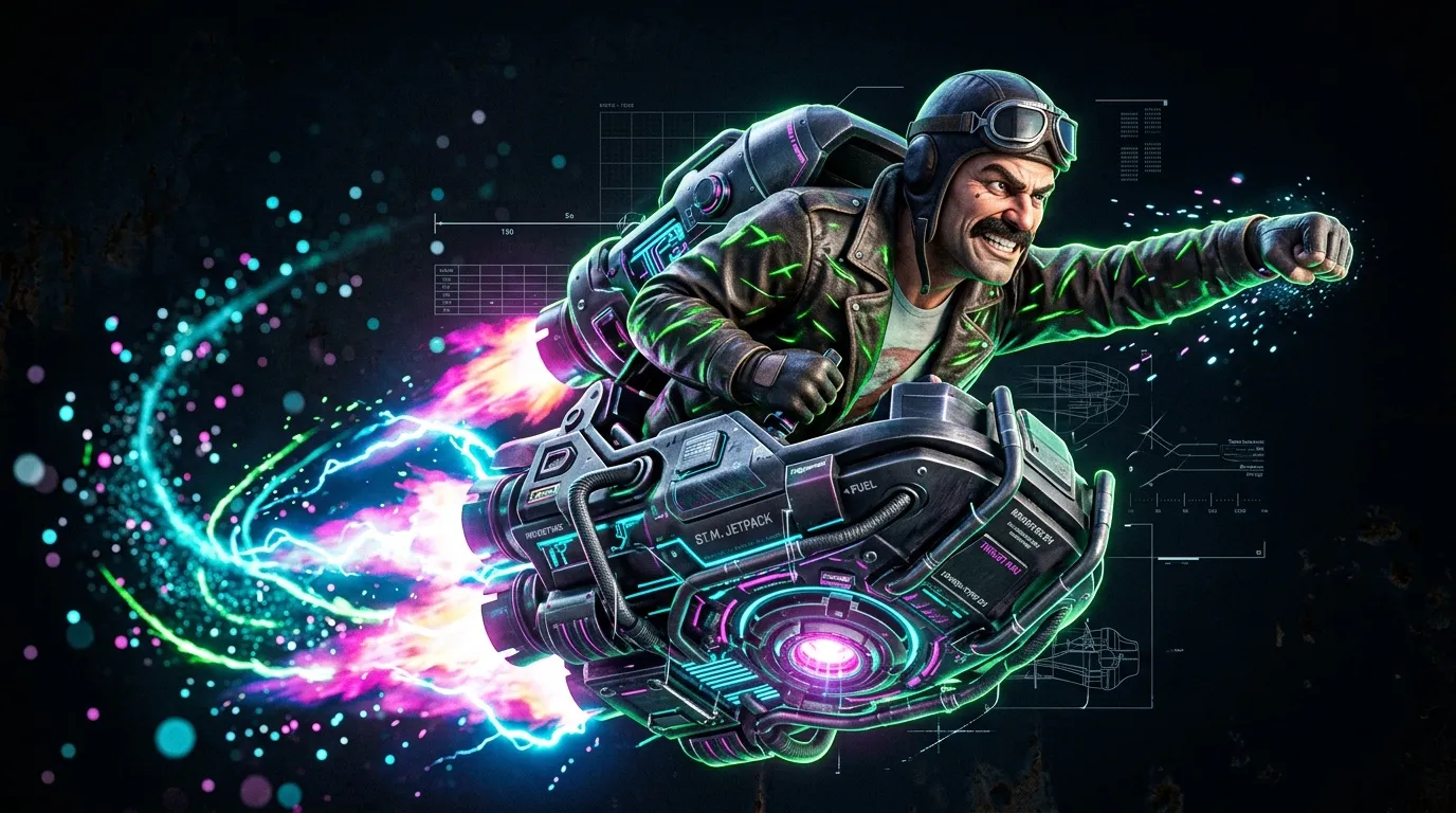 Jetpack Joyride Racing : Barry Steakfries fait son grand retour !